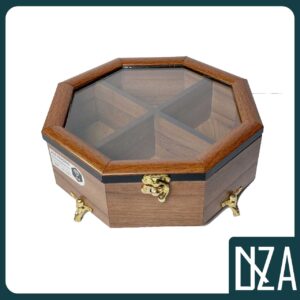 تی بگ چوبی چهار خانه هشت ضلعی