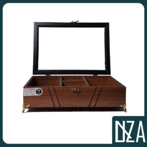 تی بگ چوبی مستطیل چهار خانه